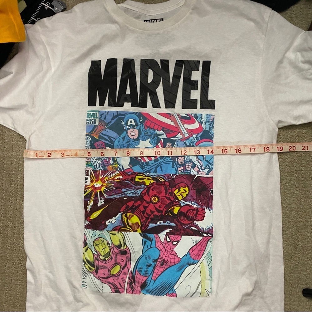 Marvel Comic Caption America Medium Shirt - Picture 4 of 5